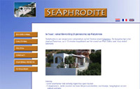 website SeAphrodite - vakantiewoning Griekenland